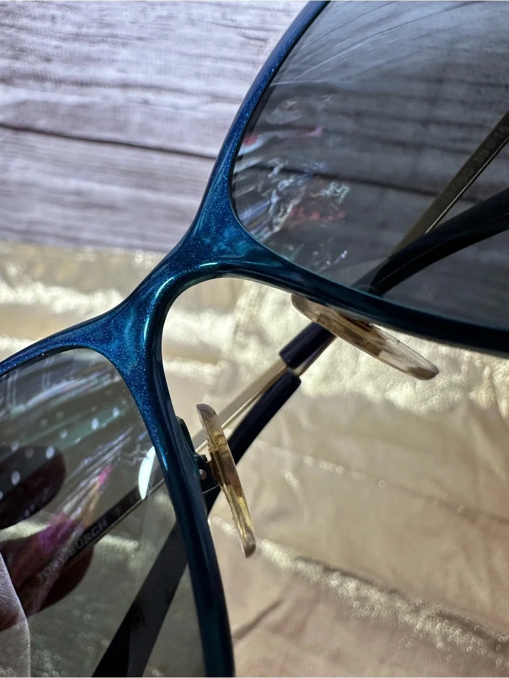 Tory Burch Women’s Blue Frame Sunglasses NO CASE